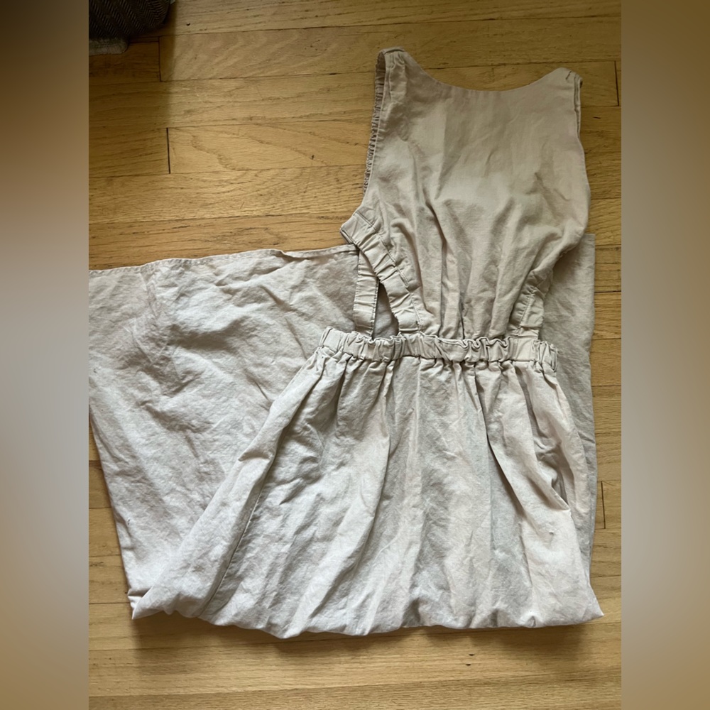Petal & Pup Aubrey dress in beige
